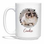 Personalized Photo Frame Cat Coffee