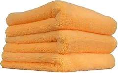 Chemical Guys MIC30303 Microfiber Towel, 16" X 16", , Orange