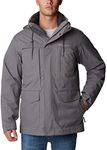 Columbia Men's Stuart Island Interchange Jacket, City Grey, Medium