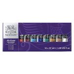 Winsor & Newton Artisan Water Mixable Oil Colour Set, Ten 37ml Tubes