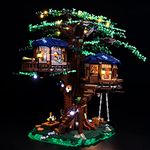 LED Light kit for Tree House - ONLY Light Kit Included, Lighting for Lego 21318 Building Blocks Model