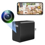 LIBREFLY Hidden Camera Charger - WiFi Spy Camera - USB Charger Camera - Small Wireless Security Camera - Tiny Nanny Cam - Full HD 1080P