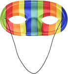 Forum Novelties Domino Mask, Rainbow