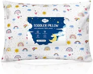 Babebay Toddler Pillow,13X18 Soft T