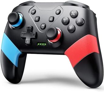 VOYEE Pro Switch Controller, Wireless Switch Controller with Programming Turbo Motion Vibration Screenshot, Switch Pro Controller Motion Controllers Compatible with Nintendo Switch/Lite/OLED