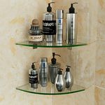 Bakzon 2-Pack Glass Corner Shower S