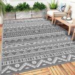 Roccar Outdoor Plastic Straw Rug,Ou