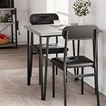 Small Dining Table Set for 2 with U