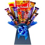 Ultimate Gifts For Men Chocolate Hamper - Chocolate Gift - Chocolate Box - Sweets Selection Mars, Yorkie, Snickers, Kit Kat, Daim, Lion, Starbar, Boost, Twix, Munchies Perfect Mens Gifts - 1.4kg