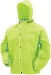 FROGG TOGGS Men's Standard Road Toad Reflective Waterproof Rain Jacket