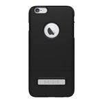 Seidio SURFACE with Metal Kickstand Case for iPhone 6 Plus/6s Plus [Slim Case] - Non-Retail Packaging - Black/Gray