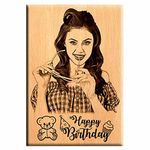 Amazing gifts Birthday Gift For Girlfriend - Personalize Engraved Wooden Plaque 6x4