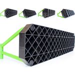 QUICKPLAY Replay Station Football Rebound Board - Portable Dual Surface Rebounder with Adjustable Angle - Football Training Equipment for Control and Passing, Shooting Practice – 95x25cm