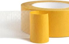 Grid Double-Sided Tape, 2026 New Waterproof Strong Double-Sided Tape, Mesh Magic Tape Double Sided Tapes Fabric Mounting Tape for Carpet Rugs Floor Mats Wedding DIY Crafts (1.97 in × 65.6 ft)