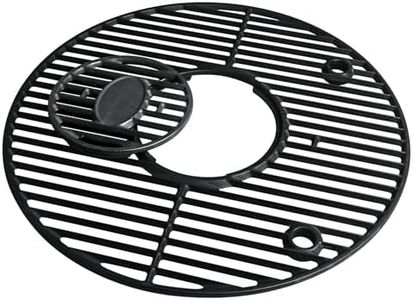 CANDANA 19.5" Round Grill Grate Cast Iron for Akorn Kamado Ceramic Grill, Louisiana Grills K24, Char-Griller 16620, Pit Boss K24, Grill Grates Replacement Parts