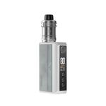 VOOPOO Drag 5 Kit Mod Tank Starter Kit 2ml Capacity (Battery not included) (Nicotine Free,No Liquid No Nicotine) (Silver)