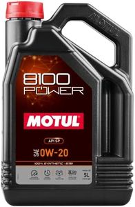 MOTUL 8100 POWER 0W-20 Motor Oil 5 Liter 100% Synthetic Ester