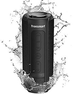 Tronsmart T6 Plus Altavocz Bluetooth 40W, Altavoes Portatiles Waterproof IPX6 con Powerbank, 15 Horas de Reproducción, Sonido Estéreo, Efecto de Triple Bajo, Speaker Bluetooth 5.0 y Manos Libres