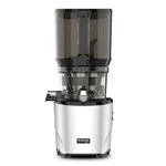 Kuvings AUTO10 Cold Press Juicer Silver - Hands-Free Electric Masticating Juicer Machine With 240W Motor - Very Quiet With 100 Oz Batching Hopper for Juice, Smoothies, Nut Milk, and Sorbets