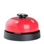 The DDS Store Pet Training Bells Desk Bell Call Bell for Dog Cat Potty Training and Communication Device Pet Interactive Toys-1 Piece Color May Vary