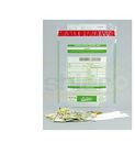 Cashier Depot Tamper Evident Plastic Deposit/Cash Bags, 12 x 16 Clear, 100 Bags/Box.