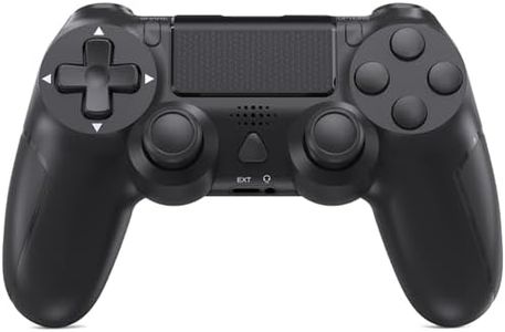 YCCTEAM Wireless Controller for P4, P4 Pro Controller for P4 Slim/Pro/PC Console, Dualshock 4 With Touch Pad/Dual Vibration/Motion Control/Audio Function