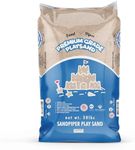 Sandpiper 25 Pound Premium Grade Multi-Use Play Sand with Chemical Free Formula for Sandboxes, Pet Areas, Pavers, and Walking Stones