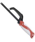 Buildskill Mini Hacksaw 10" with New Structural Design for Maximum Strength - Versatile Wood Cutter & Hand Saw for Cutting Wood, Metal, Plastic - Ideal for Home, DIY, Everyday Tasks