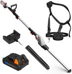 VonHaus Pole Hedge Trimmer Cordless