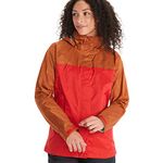 Marmot Women's Wm's PreCip Eco Jacket, Waterproof Jacket, Lightweight Hooded Rain Jacket, Windproof Raincoat, Breathable Windbreaker, Ideal for Running and Hiking, Cairo/Copper, S