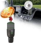 Truwild Golf Cart Heater with Adjustable Cylinder Cup Holder (Gas Cylinder NOT Included), Outdoor Heater 5500BTU for Most Golf Cart EZGO, Yamaha & Club Car, Upgraded 16oz Propane Tank Holder Included