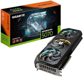 GIGABYTE GeForce RTX 5070 Gaming OC 12G Graphics Card, 12GB 192-bit GDDR7, PCIe 5.0, WINDFORCE Cooling System, GV-N5070GAMING OC-12GD Video Card