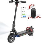 iScooter GT1 Electric Scooters Adult, 10" Off-road Fast Electric Scooter with Cruise Control, 45km Long Range,4 Shock Absorbers, 4 Speed Modes, 4-5H Fast Charging, Double Disc Brake