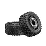 HYPER GO 16300C 1:16 Scale RC Car Accessories Wheels, Spare Parts RC Vehicle Wheels & Tire Sets for H16PL (Pair)