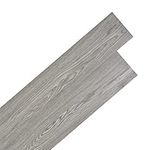 vidaXL Self-adhesive PVC Flooring Planks 5.02m² 2mm Dark Grey Home Floor Tile