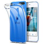 NEW IPOD TOUCH 5TH / 6TH / 7TH GENERATION (5TH / 6TH / 7TH GEN) Clear Case Ultra Thin Transparent Silicone Gel Cover (iPod Touch 5/6/7, Clear)