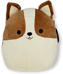 SQUISHMALLOW KellyToys - 12 Inch (30cm) - Reginald The Corgi - Super Soft Plush Toy Animal Pillow Pal Buddy Stuffed Animal Birthday Gift