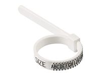 Ring Sizer Measures Ring Sizes UK - A to Z Ring Measurement Tool for Men and Women.