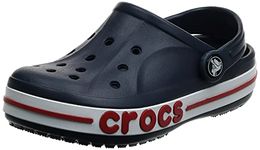 Crocs Unisex Bayaband Clog, Navy Pepper, 9 UK Men/ 10 UK Women