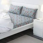 IKEA flatsheet with 2 Pillowcase - Giant shoppy - Flat Sheet