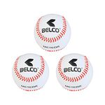 Belco Baseball , Competition Grade Baseball Ball Official Size (PVC Baseball Pack of 3)