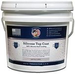 Countryman Coatings - 100% Silicone Roof Coating - Restore Your Roof in a Day - Seal Leaks, Cracks, Seams, Penetrations - Adheres to All Surfaces (3 Gallon, Light Gray)