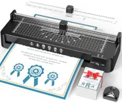 Laminator 13 Inch Wide with Laminating Sheets 50pcs, Laminator Machine Hot and Cold 11x17, Thermal Laminator for A3 A4 A5 A6 with Paper Trimmer, Corner Rounder for Home Office School Use