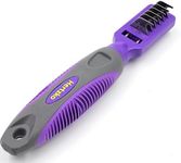 Hertzko Dog Mat Remover - Grooming Comb, Mat Remover for Cats, Dogs, Small Animals - Dematting Tool, Dog Knot Remover Brush for Long Haired Dogs, Short Haired Dogs, and Rabbit Bedding (Small)