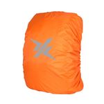 Uxney Waterproof Backpack Rain Cover with Reflective Strip for Mountaineering, Traveling, Cycling, Camping and Outdoor(Orange,S