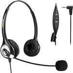Phone Headset 2.5mm with Noise Canc