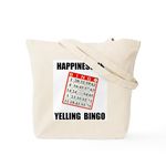 CafePress Bingo Tote Bag Natural Canvas Tote Bag, Reusable Shopping Bag