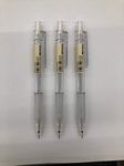 3SET Muji Polycarbonate Mechanical Pencil W - Rubber Grip