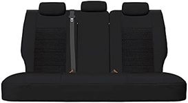 Sperling Custom Black Rear Jacquard Seat Cover Compatible with Mazda CX-3 DK SUV 2015-On