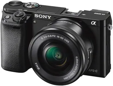 Sony Alpha a6000 Mirrorless Digital Camera 24.3MP SLR Camera with 3.0-Inch LCD (Black) w/16-50mm Power Zoom Lens